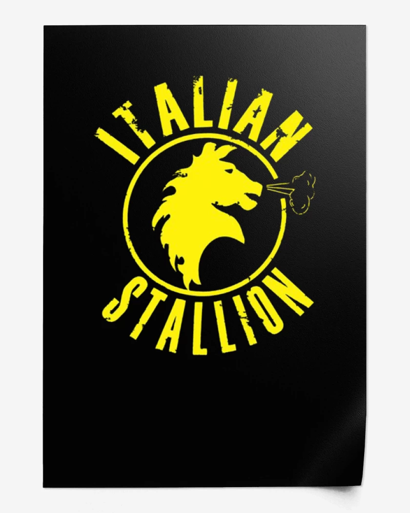 Print Rocky Italian stallion