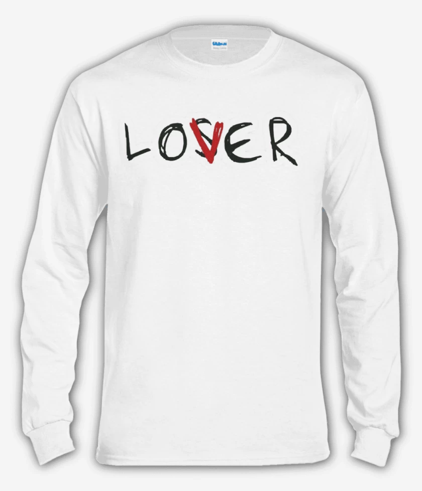 Polera manga larga Blanco de Losver