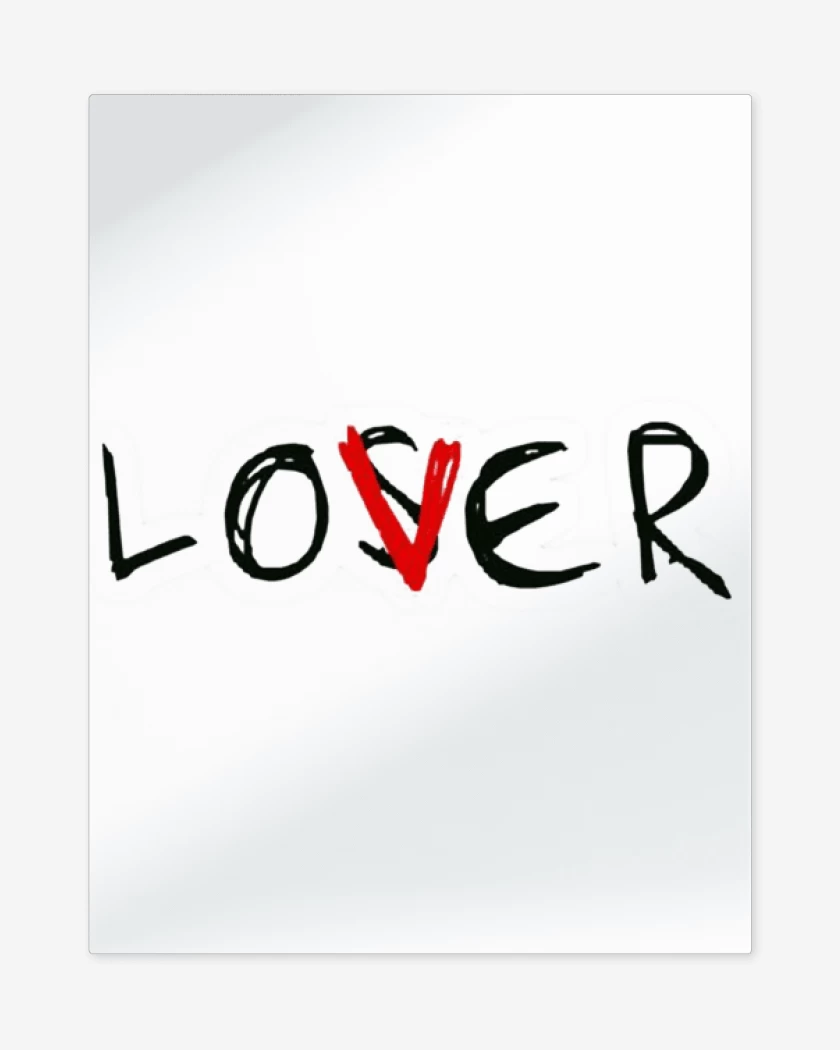 Print metalico Blanco de Losver