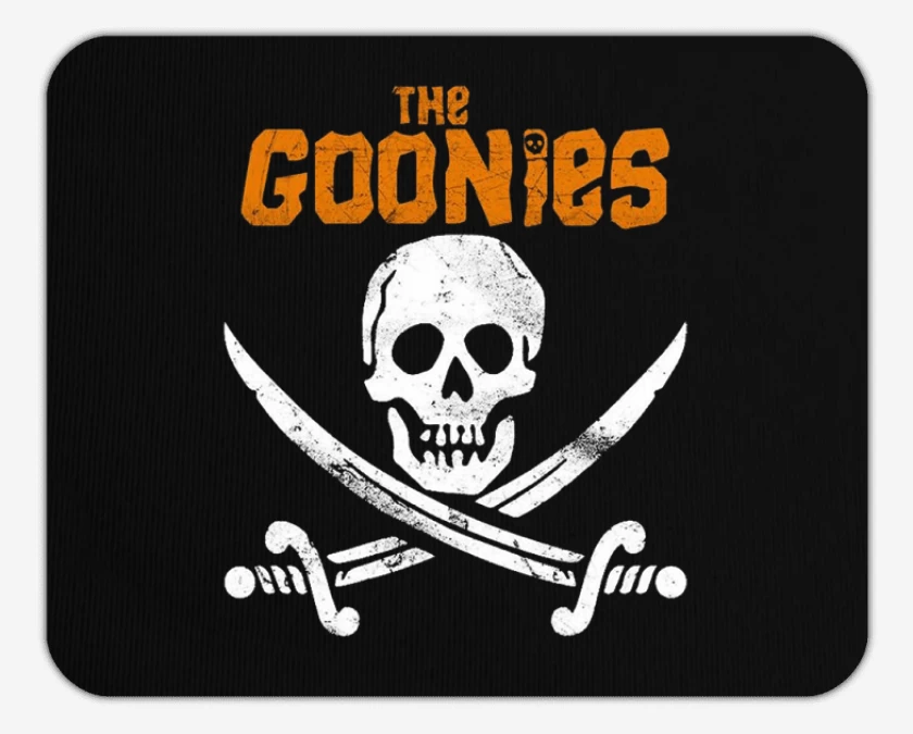 Mousepad Negro de The goonies