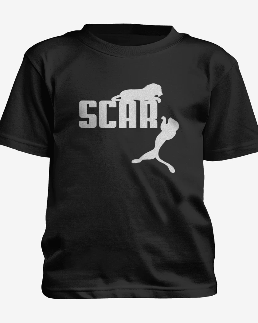 Polera de niño Negro de Scar