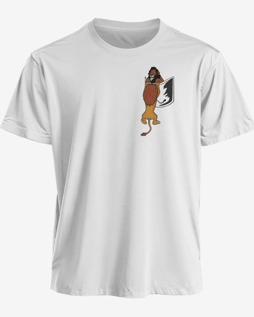 Polera premium Blanco de Scar, hermano, ayudame!