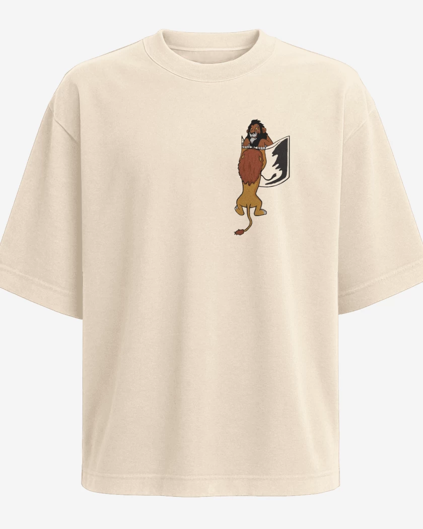 Polera Oversize Scar, hermano, ayudame!