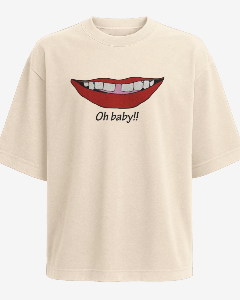 Polera Oversize Beige de Mac DeMarco