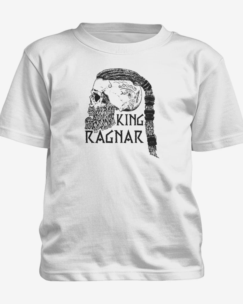 Polera de niño Blanco de King Ragnar