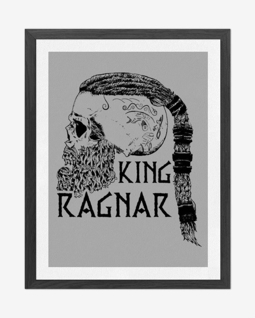 Cuadro decorativo King Ragnar