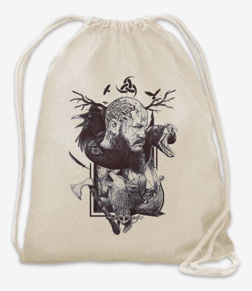 Mochila Blanco de Ragnar Lothbrok
