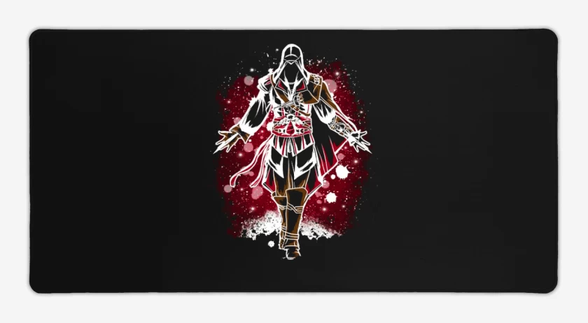 Mouse pad Gamer Negro de Ezio assassins