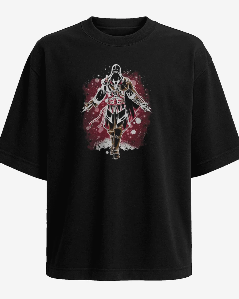 Polera Oversize Negro de Ezio assassins