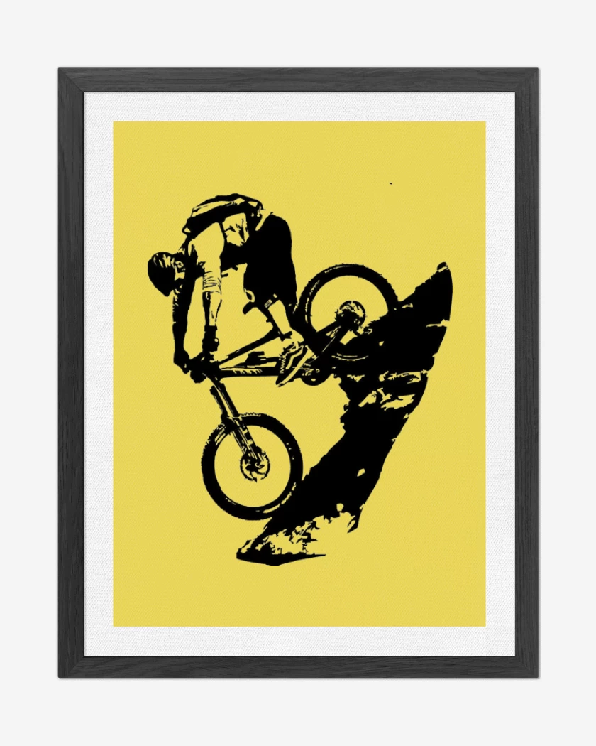 Cuadro decorativo Mountain bike