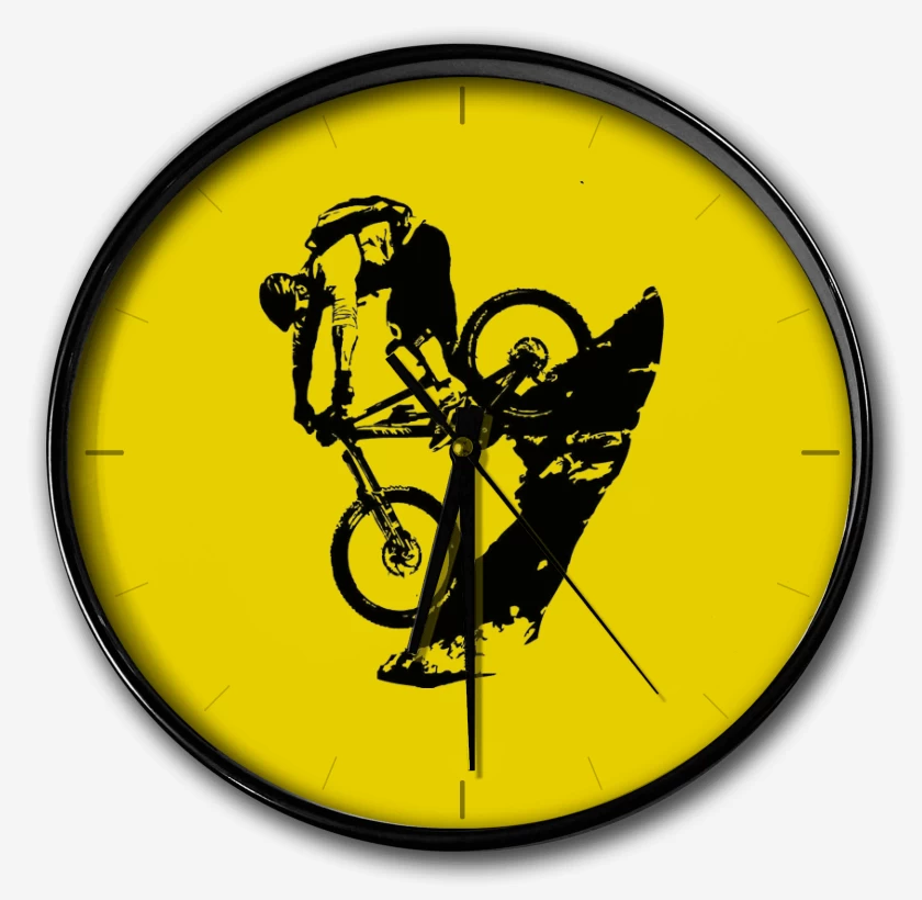 Reloj Amarillo de Mountain bike