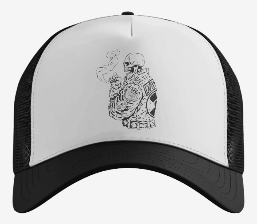 Gorro Skull biker