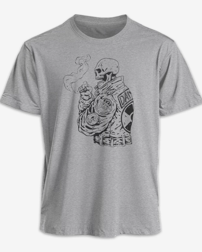 Polera Skull biker
