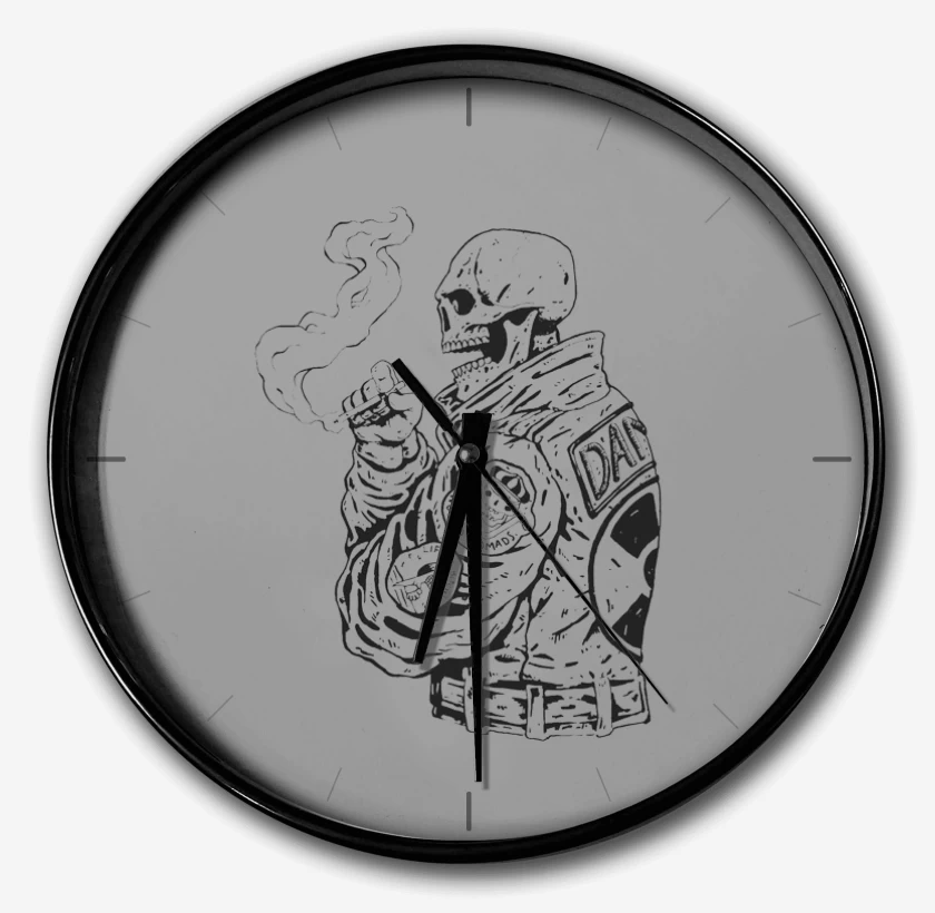 Reloj Gris Melange de Skull biker