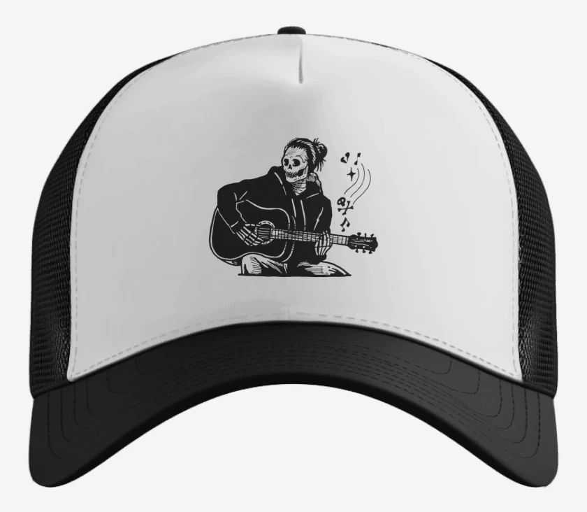 Gorro Skull guitarra