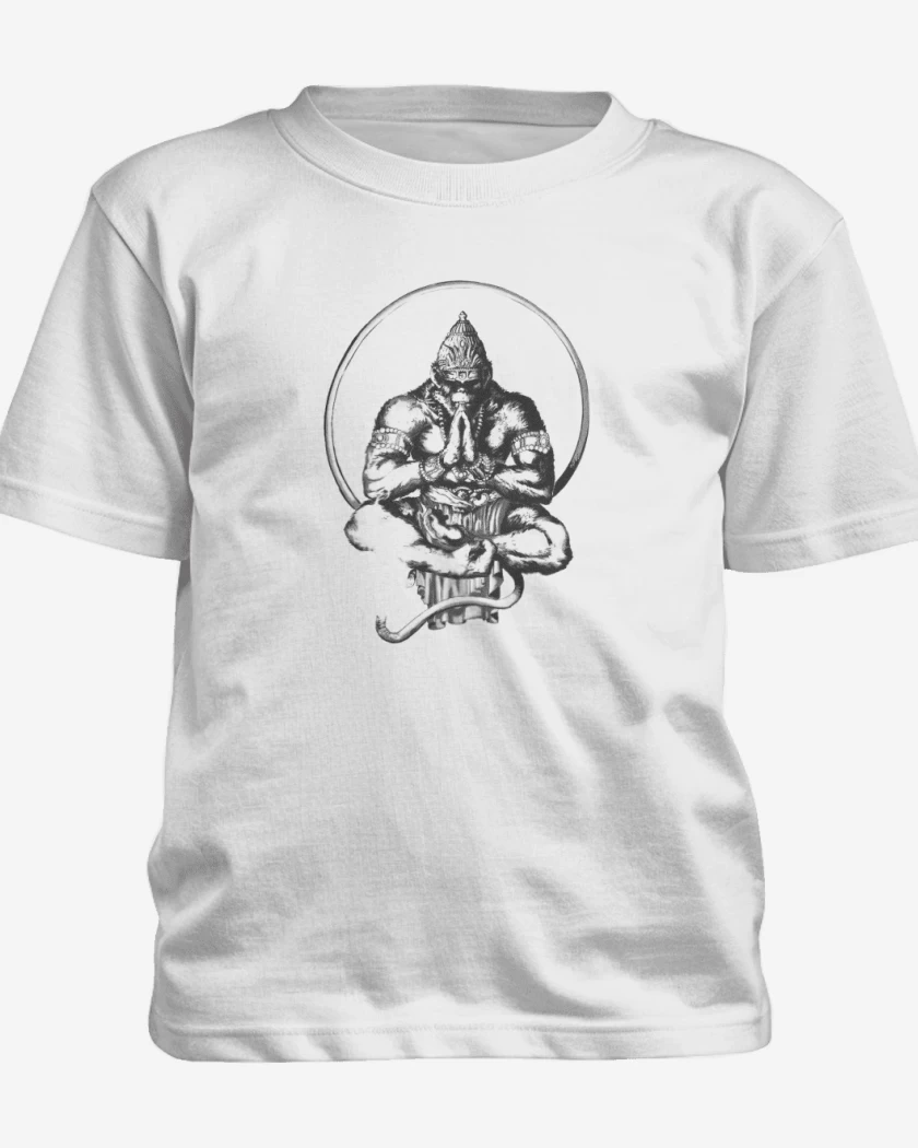 Polera de niño Blanco de Gorila zen