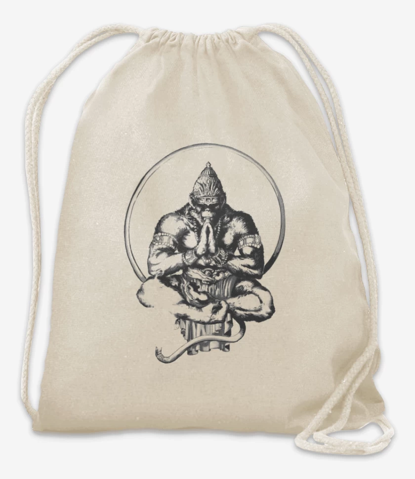 Mochila Blanco de Gorila zen