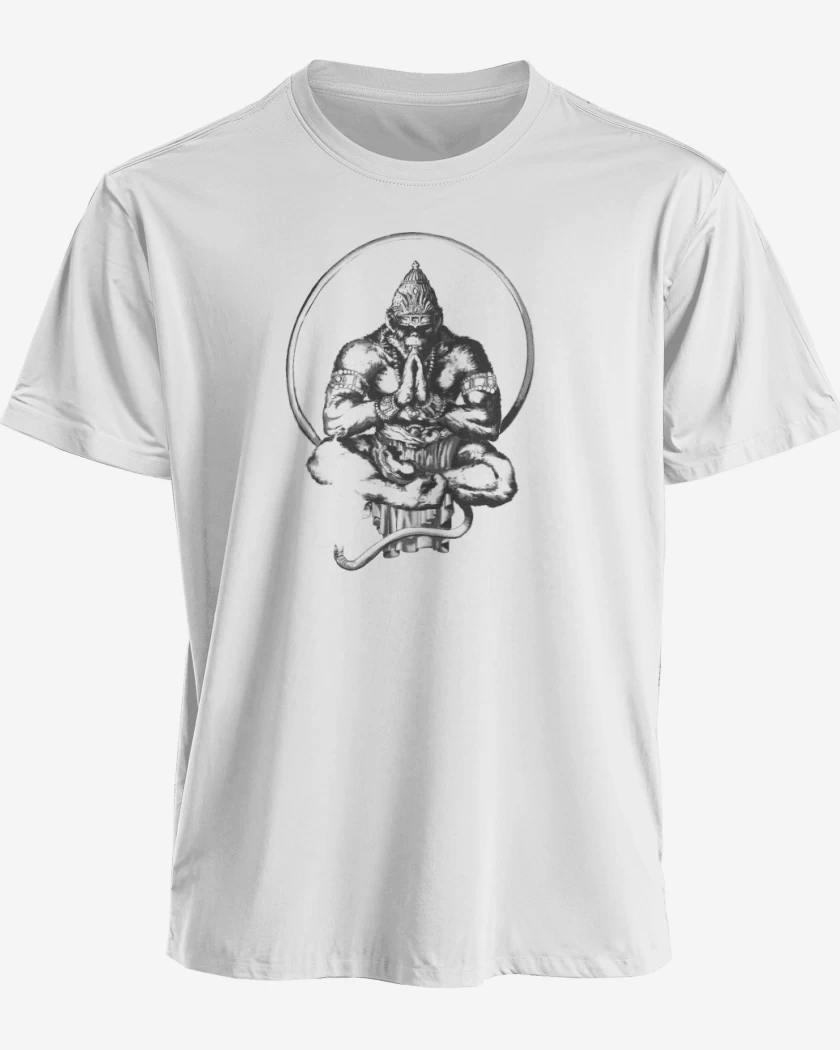Polera premium Blanco de Gorila zen