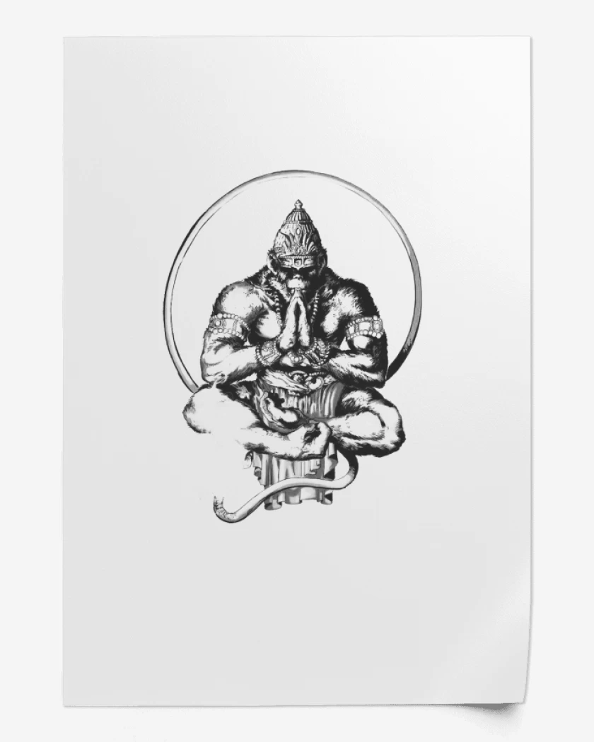 Print Gorila zen