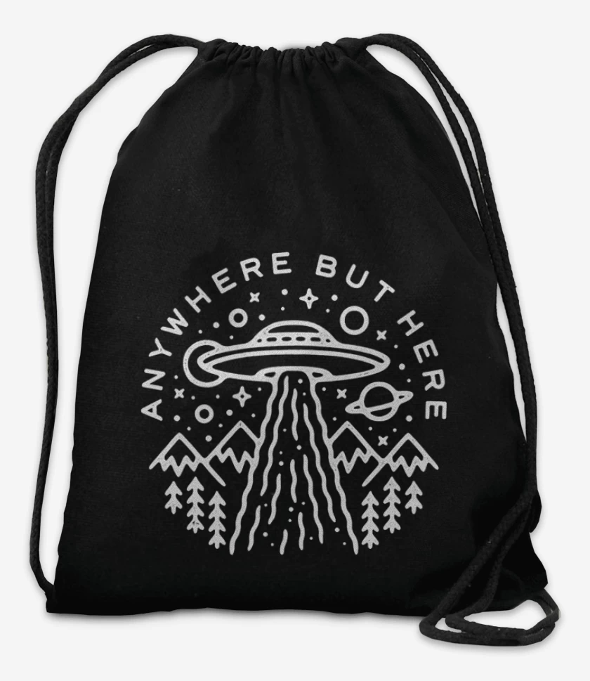 Mochila Negro de Ovni