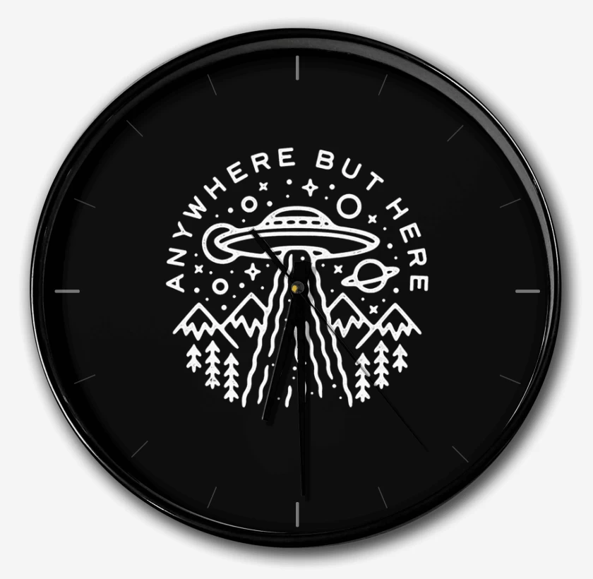 Reloj Negro de Ovni