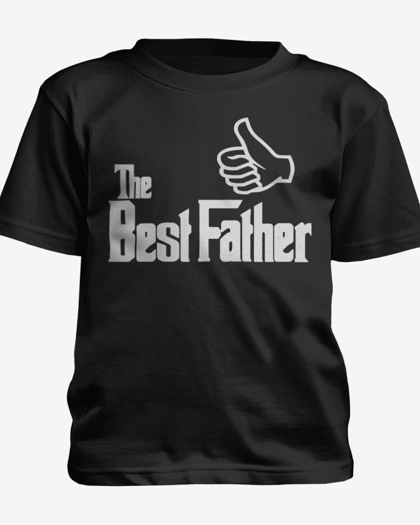 Polera de niño Negro de The Best Father