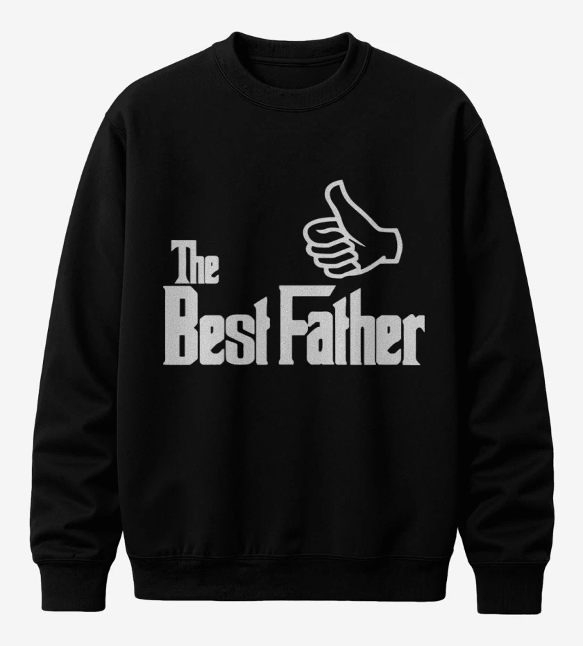 Poleron polo Negro de The Best Father