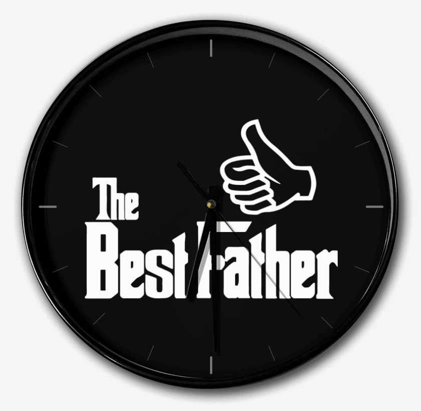 Reloj Negro de The Best Father