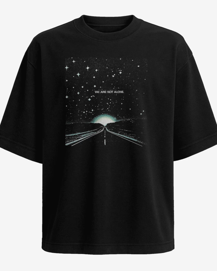 Polera Oversize We are not alone
