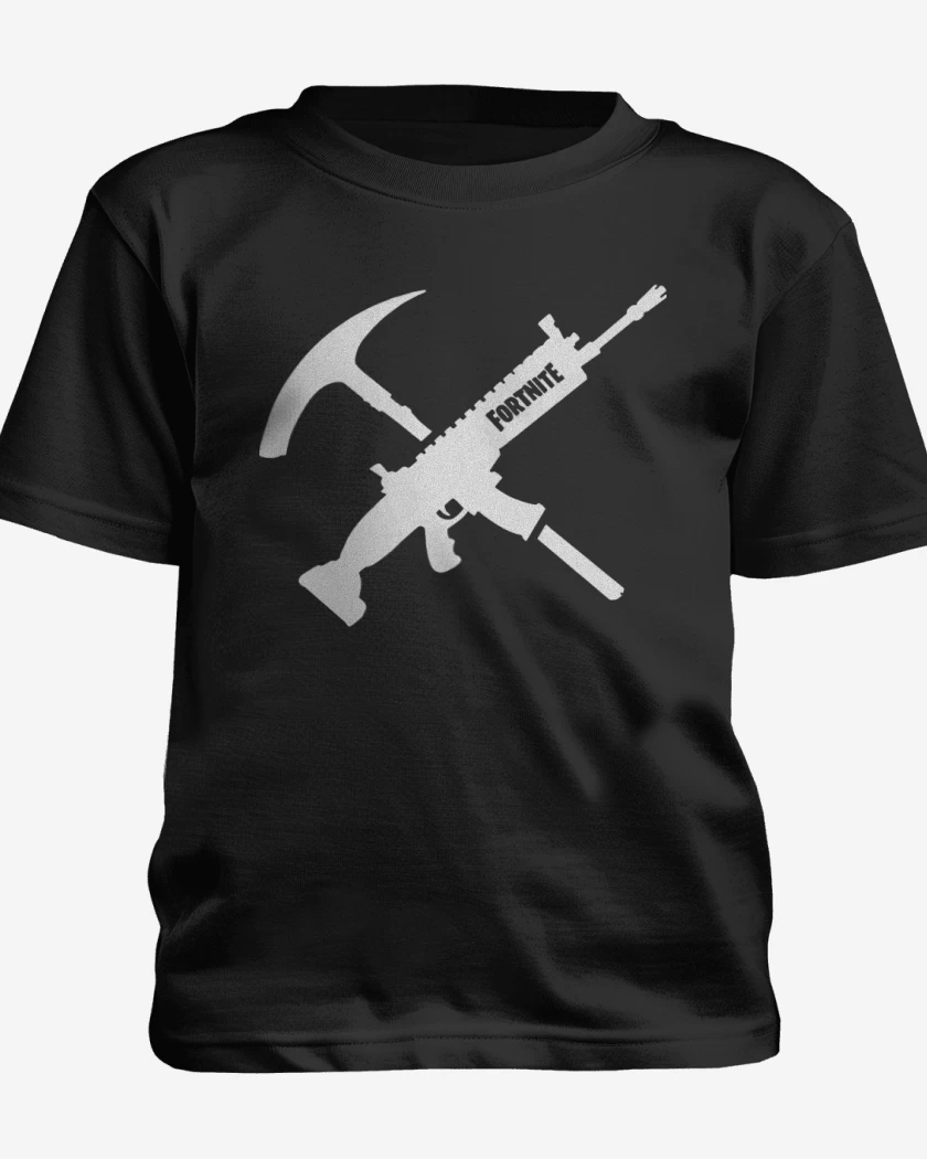 Polera de niño Negro de Scar fornite