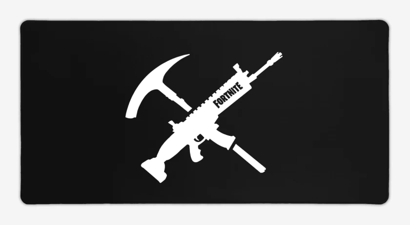 Mouse pad Gamer Negro de Scar fornite