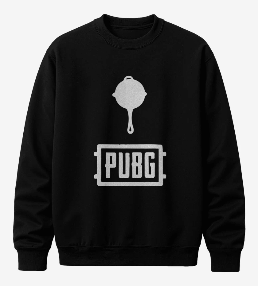 Poleron polo Negro de sarten pubg
