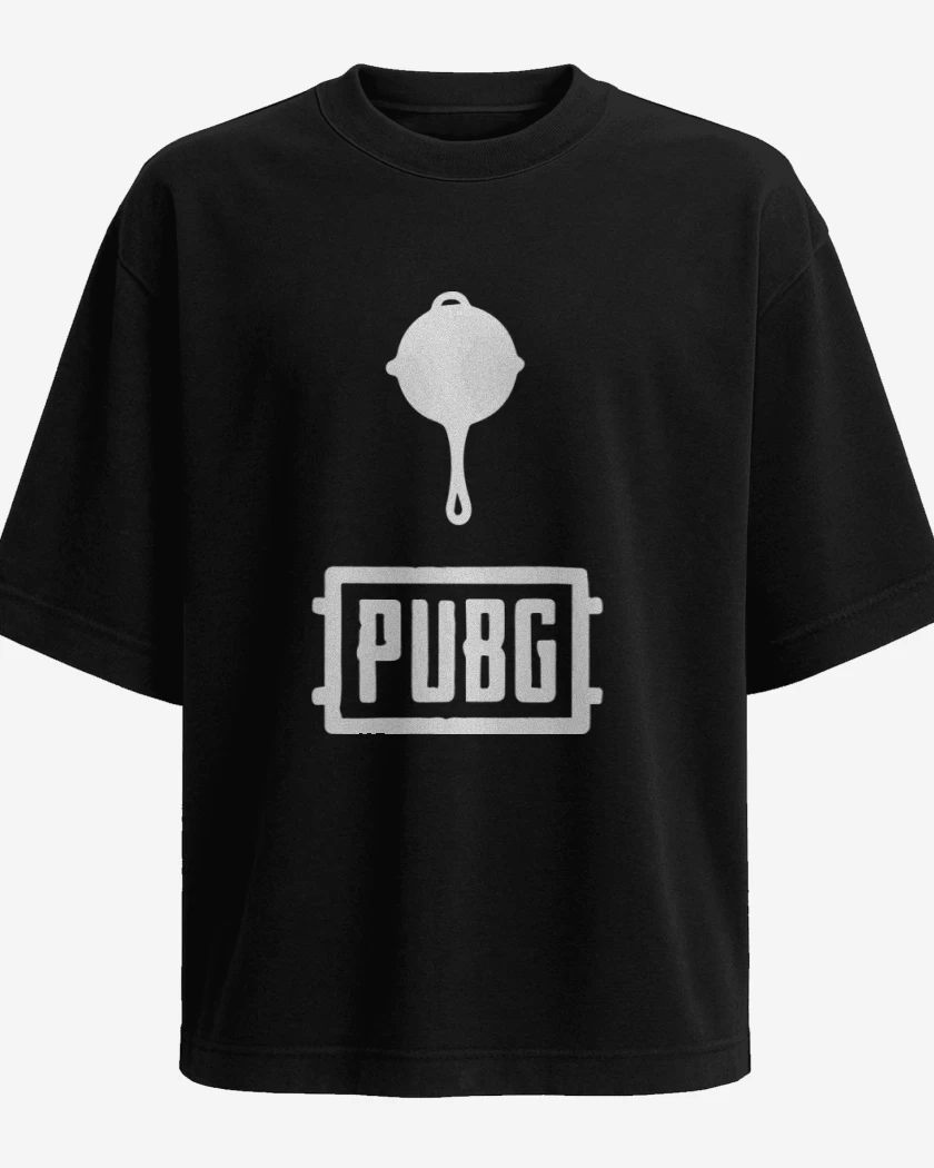 Polera Oversize sarten pubg