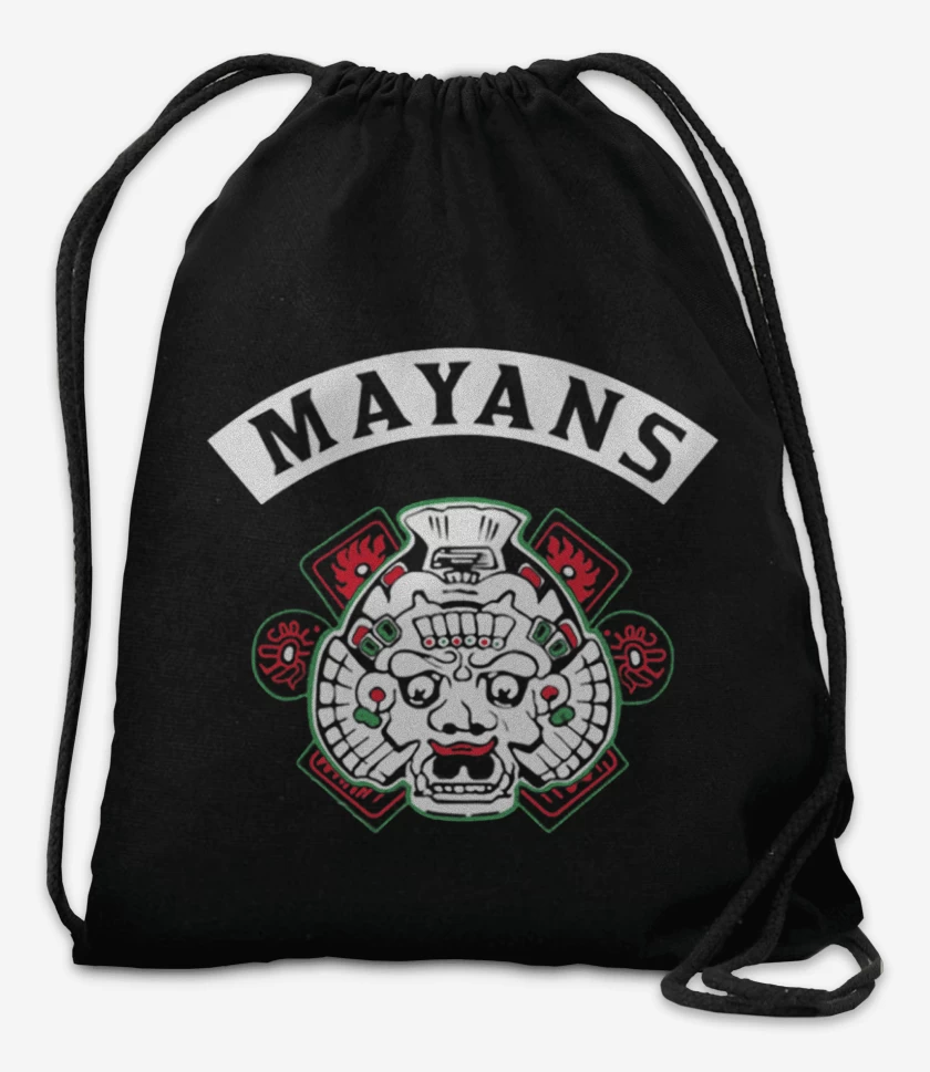 Mochila Negro de Mayans mc