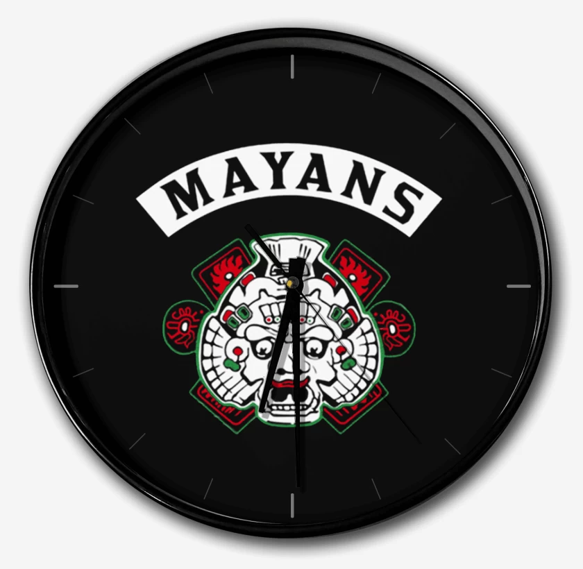 Reloj Negro de Mayans mc