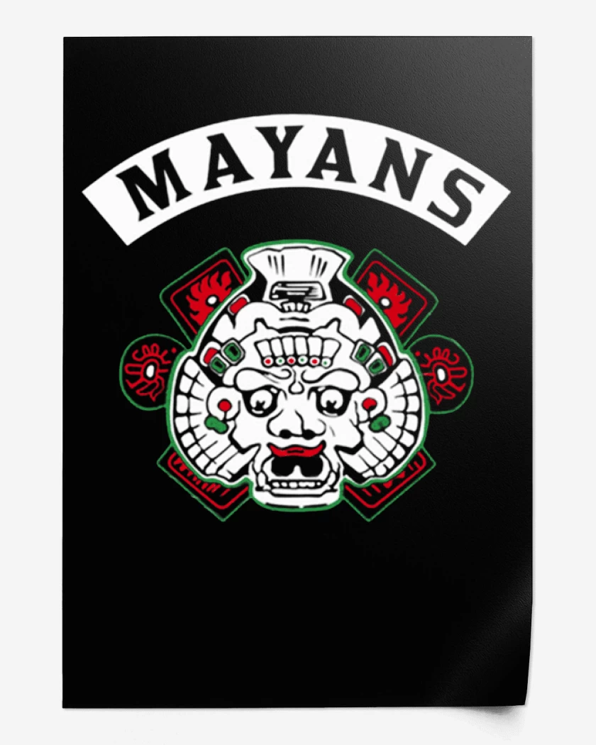 Print Mayans mc
