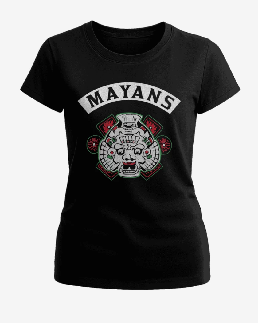 Polera de Mujer Negro de Mayans mc