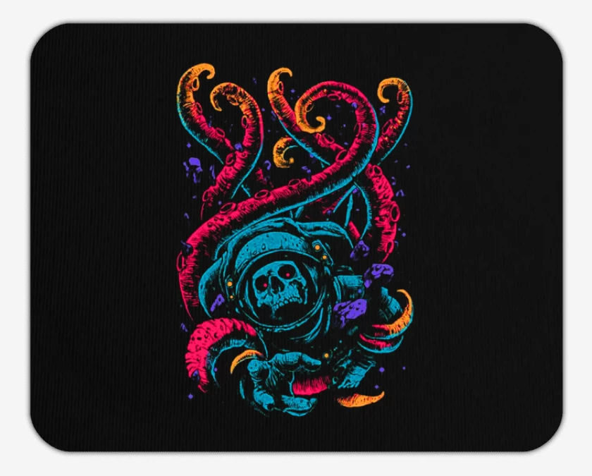 Mousepad Skull astronauta