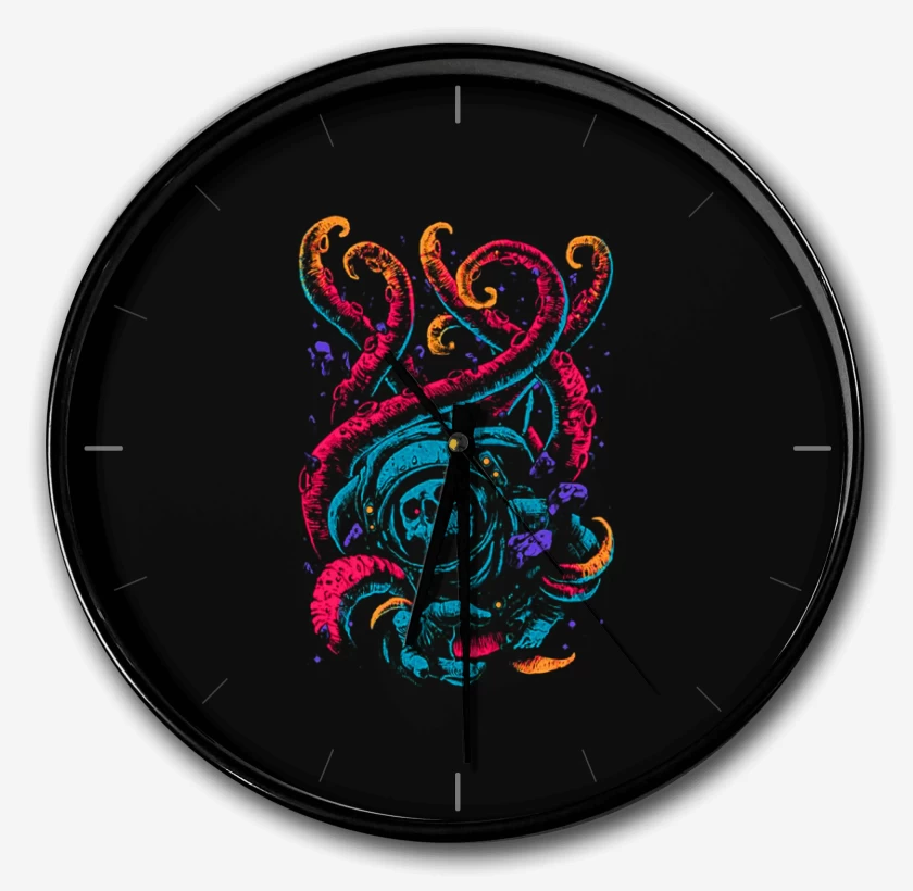 Reloj Negro de Skull astronauta