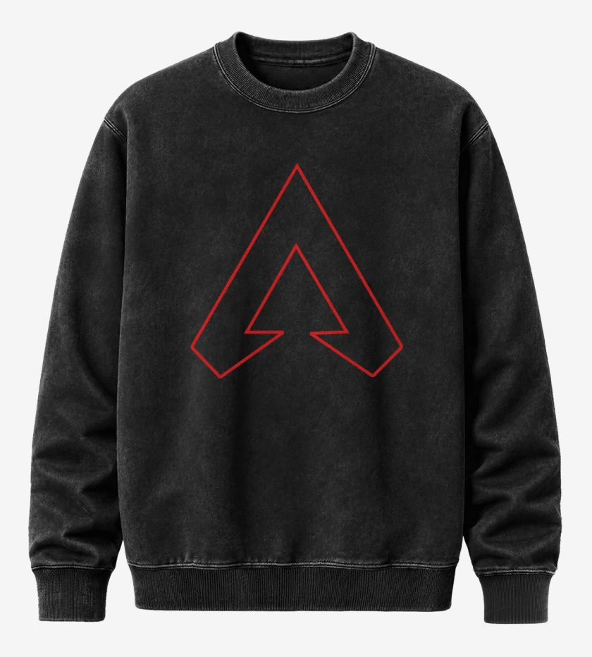 Poleron Polo Acid Wash Negro de apex legends 2