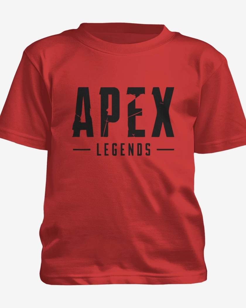 Polera de niño Rojo de Apex legends 3