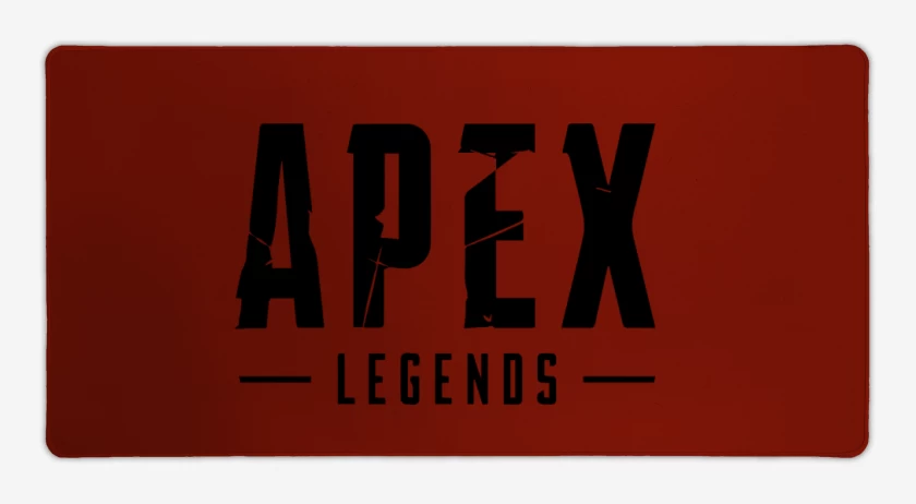 Mouse pad Gamer Rojo de Apex legends 3