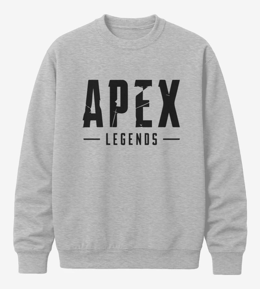 Poleron polo Gris Melange de Apex legends 3