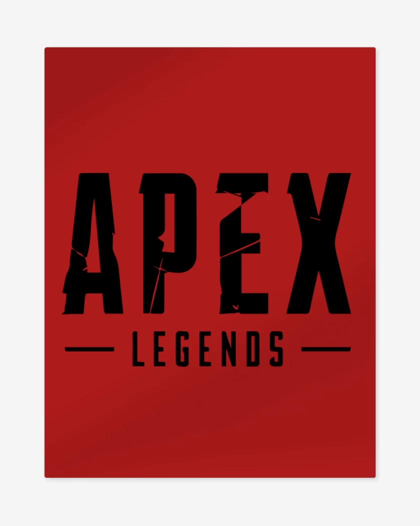 Print metalico Rojo de Apex legends 3
