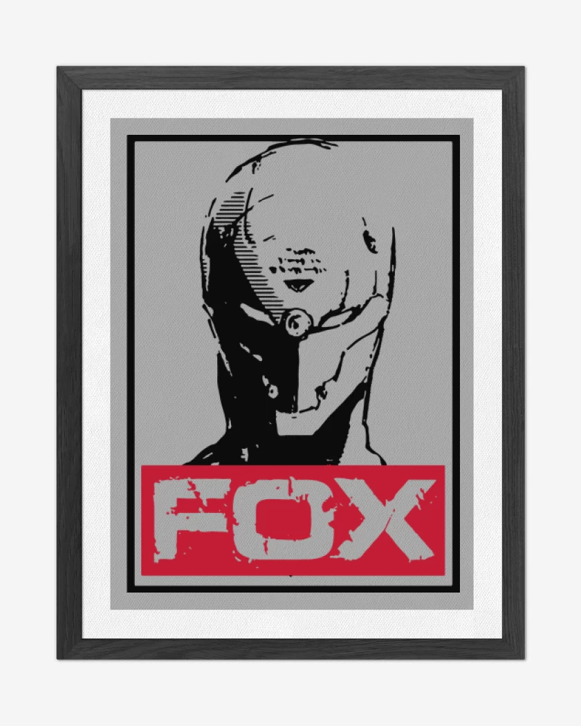 Cuadro decorativo Metal Gear - Fox