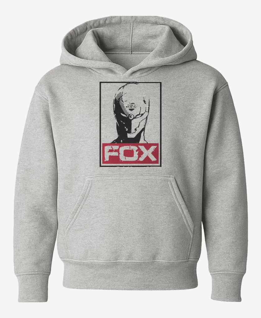 Poleron de niño Gris Melange de Metal Gear - Fox