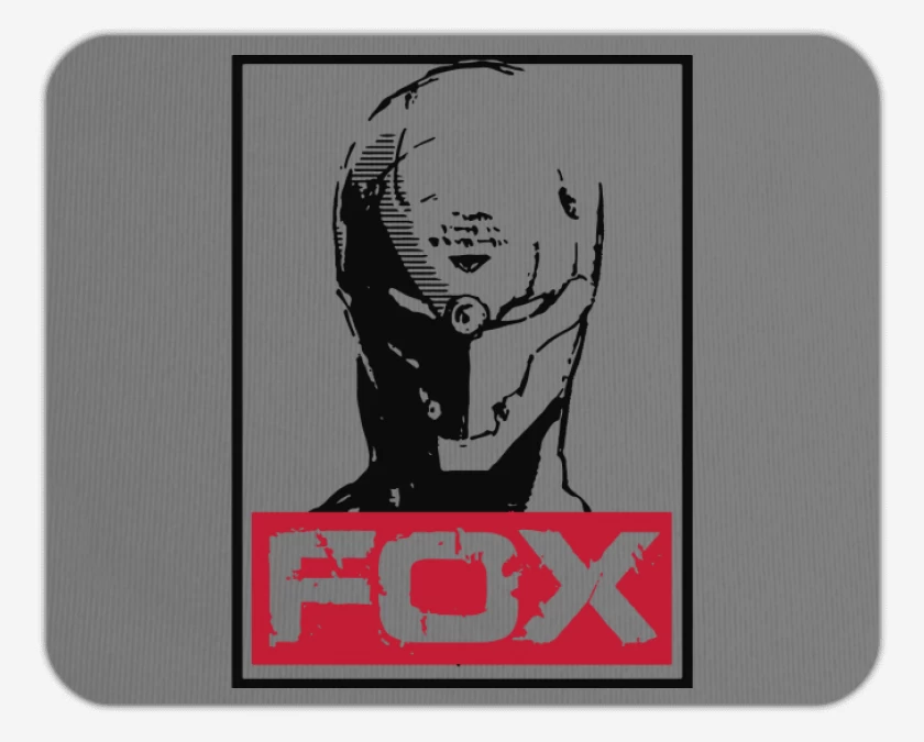 Mousepad Metal Gear - Fox