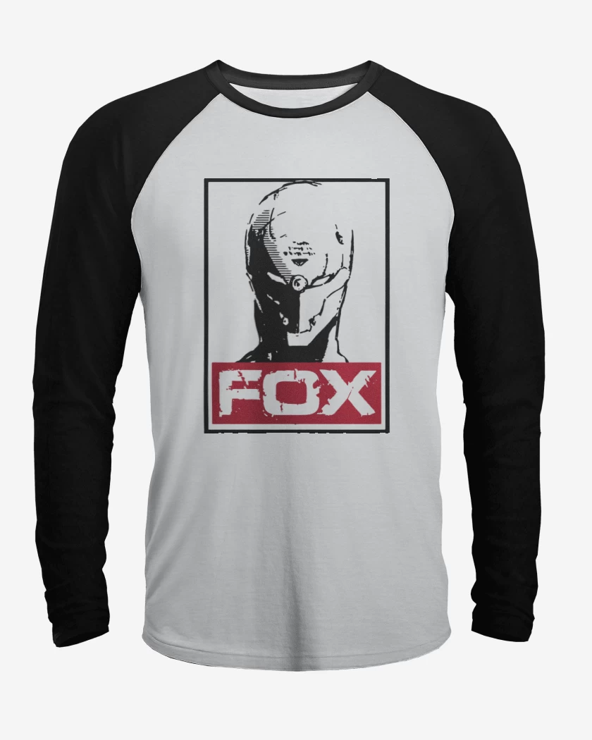 Polera Raglan Metal Gear - Fox