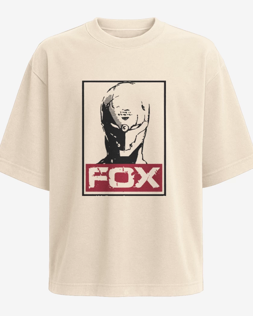 Polera Oversize Metal Gear - Fox