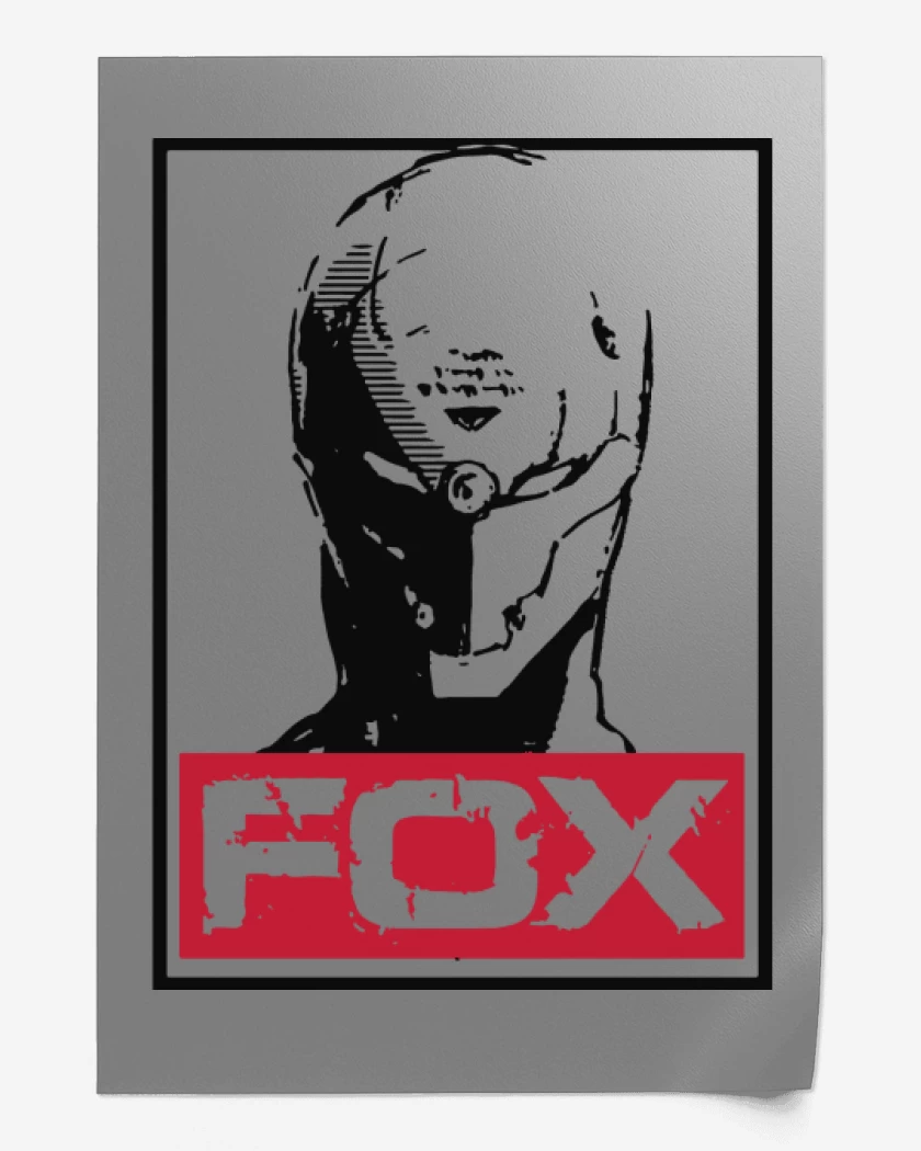 Print Metal Gear - Fox